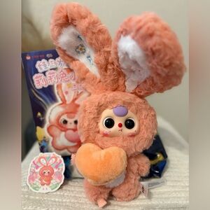 BABY THREE 200% Lily Rabbit Town V3 Confirmed Blind Box NEW Bag Charm